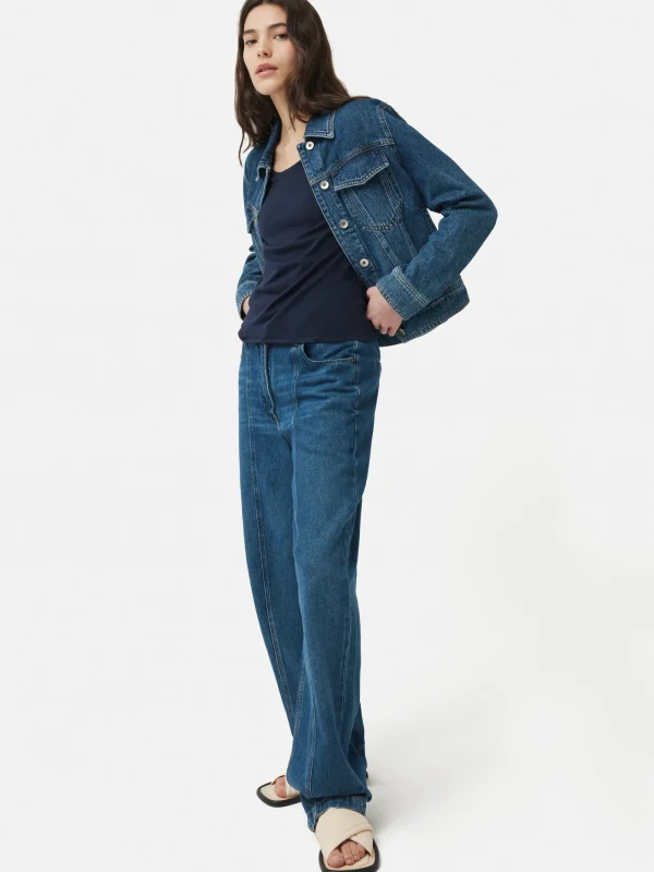 Jigsaw Supima Cotton Scoop Neck Tee