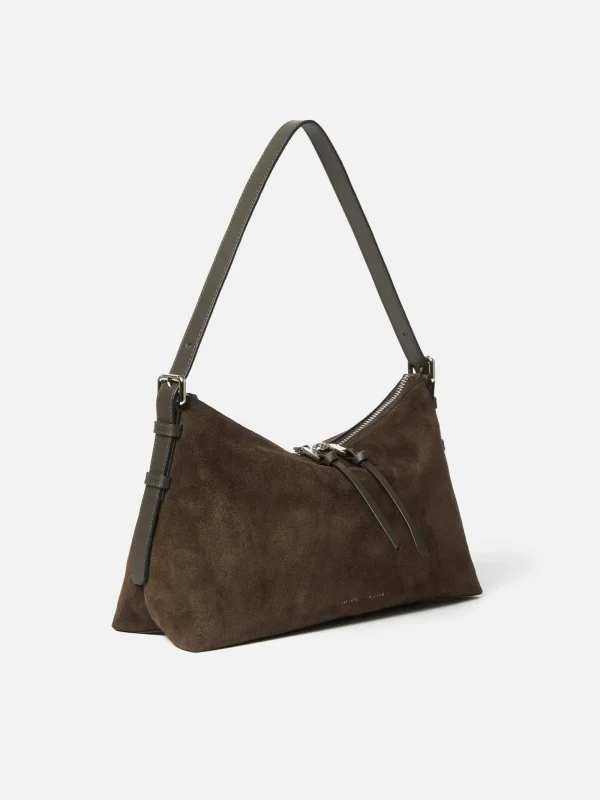 Jigsaw Trafalgar Suede Shoulder Bag