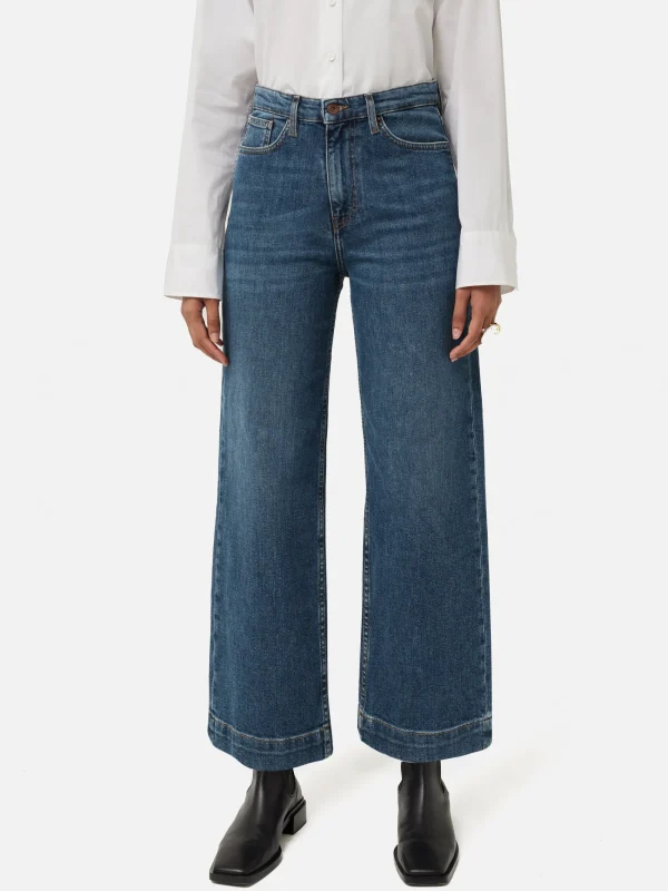 Jigsaw Tyne Wide Leg Cropped Jean