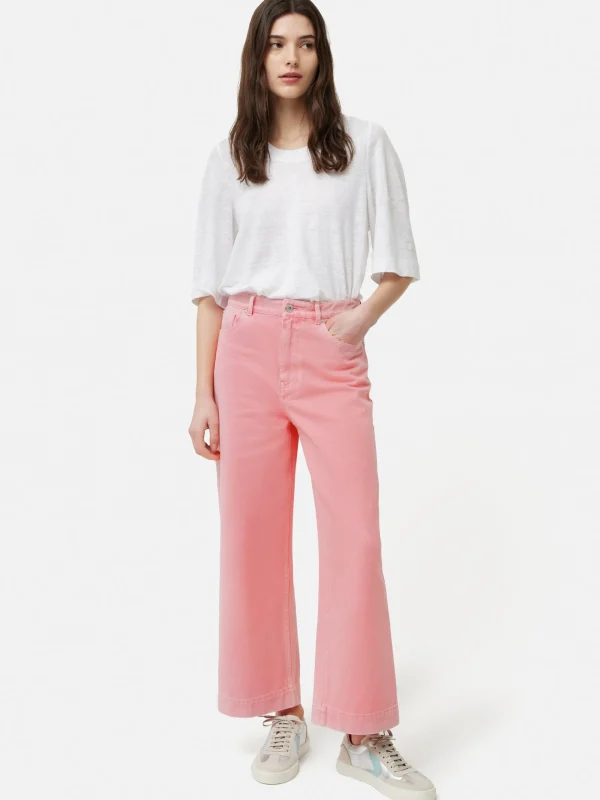 Jigsaw Tyne Wide Leg Cropped Jean