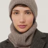 Jigsaw Wool Cashmere Blend Beanie