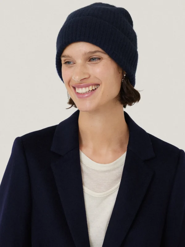 Jigsaw Wool Cashmere Blend Beanie