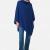 Jigsaw Wool Cashmere Blend Drape Poncho