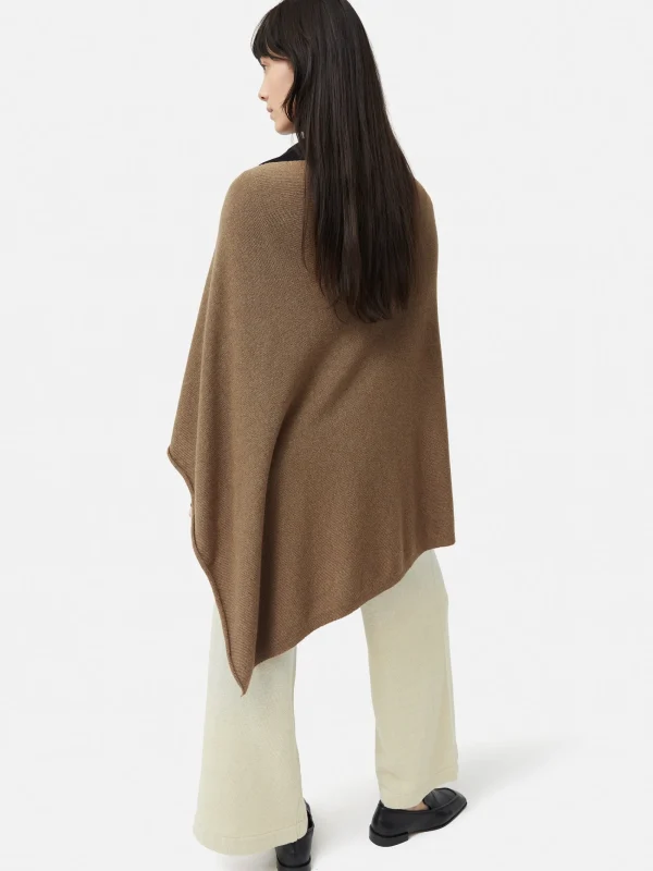 Jigsaw Wool Cashmere Blend Drape Poncho