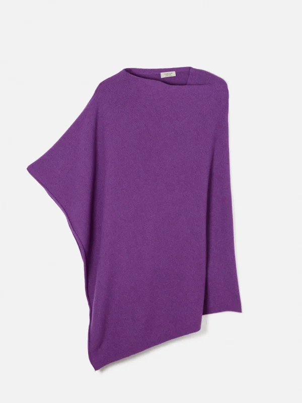 Jigsaw Wool Cashmere Blend Drape Poncho