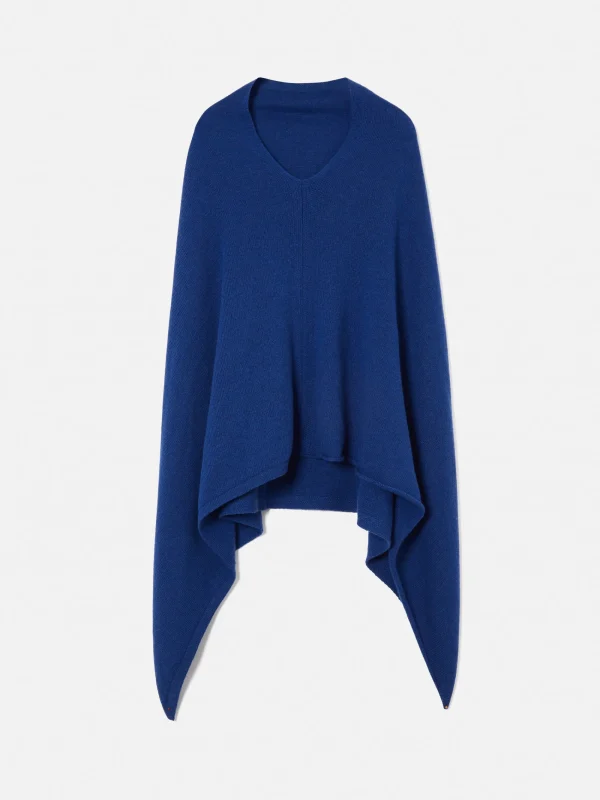 Jigsaw Wool Cashmere Blend Drape Poncho