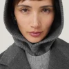 Jigsaw Wool Cashmere Blend Hooded Snood