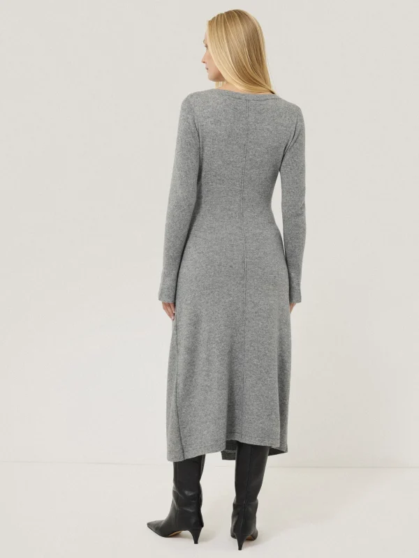 Jigsaw Wool Cashmere Blend Knot Dress