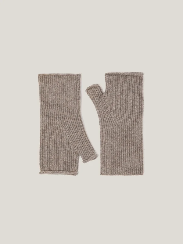 Jigsaw Wool Cashmere Blend Mittens