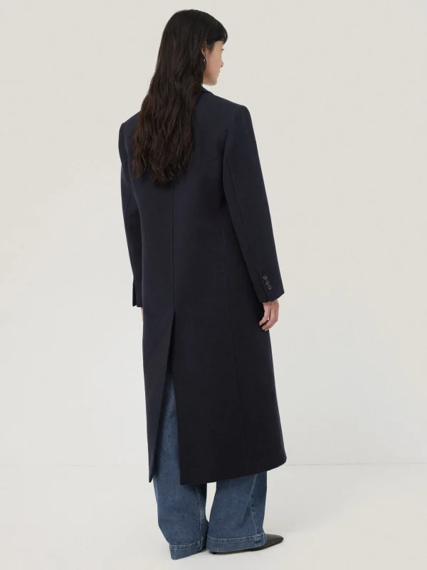 Jigsaw Wool Double Breasted Overcoat