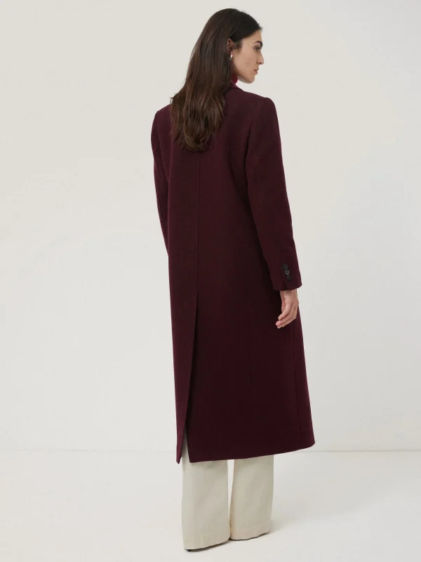 Jigsaw Wool Double Breasted Overcoat