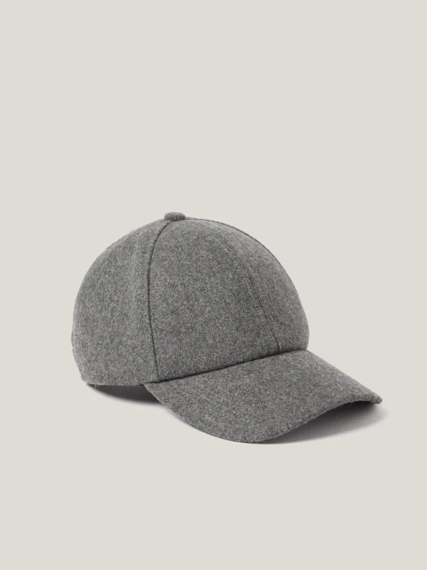 Jigsaw Wool Felted Baseball Cap