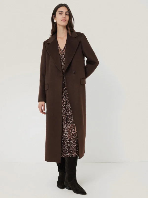 Jigsaw Wool Maxi City Coat