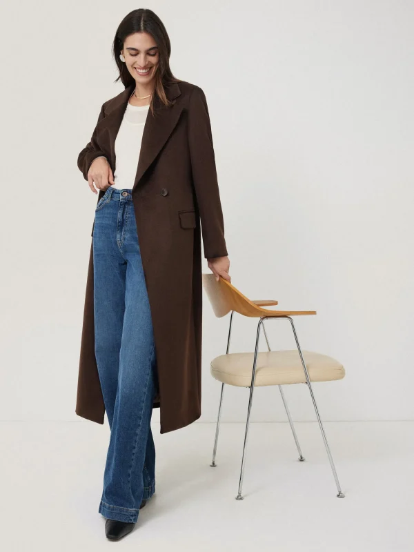 Jigsaw Wool Maxi City Coat