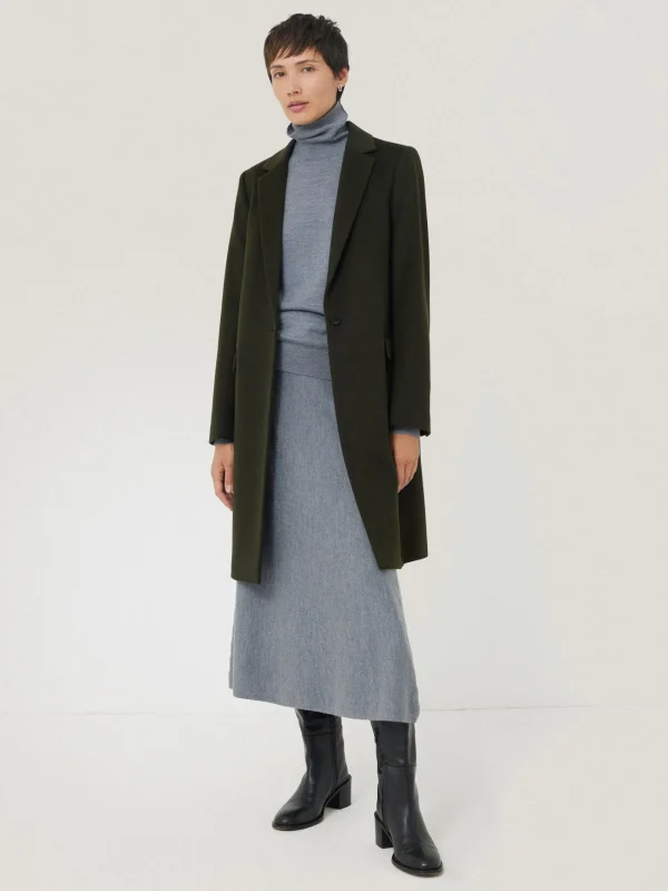 Jigsaw Wool Relaxed City Coat