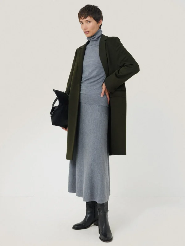 Jigsaw Wool Relaxed City Coat