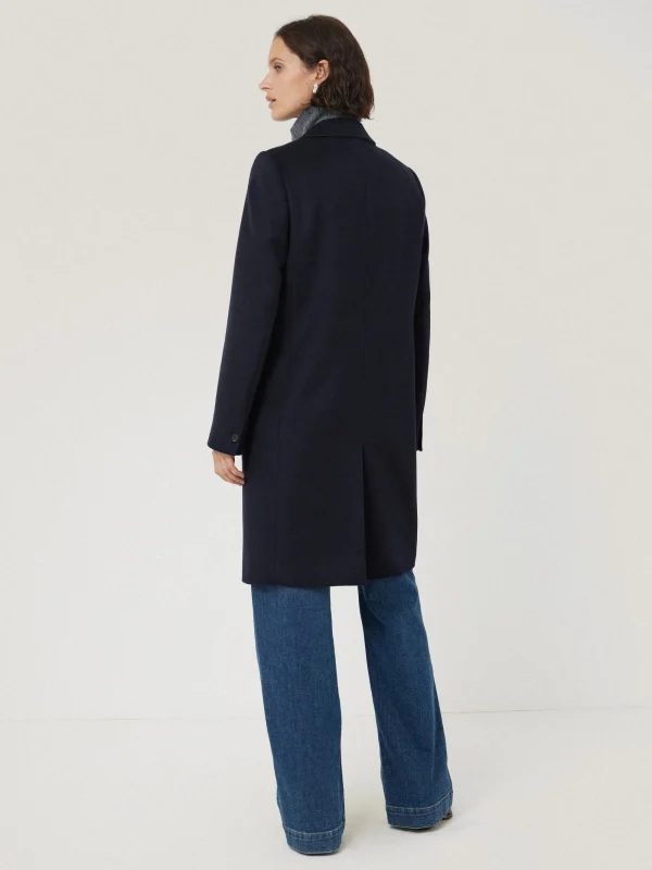 Jigsaw Wool Relaxed City Coat