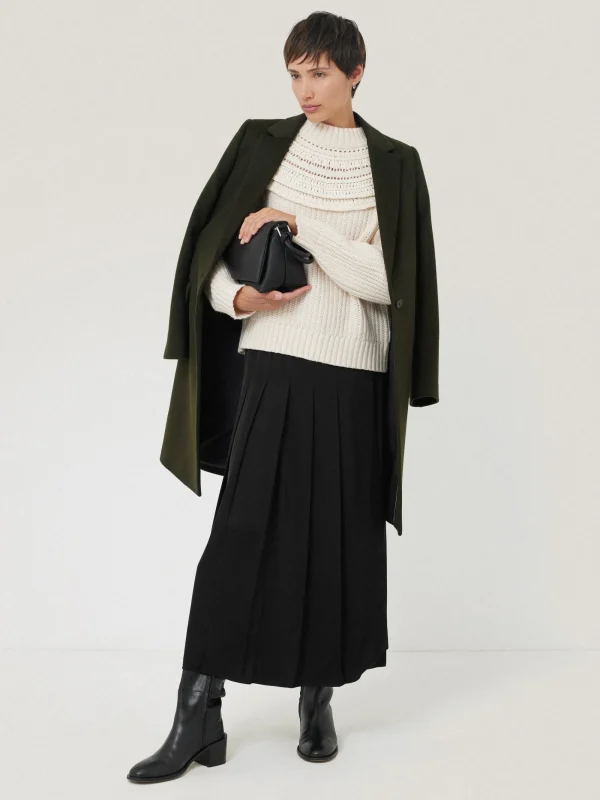 Jigsaw Wool Relaxed City Coat