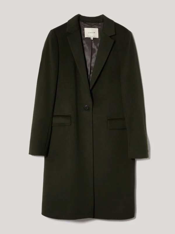 Jigsaw Wool Relaxed City Coat