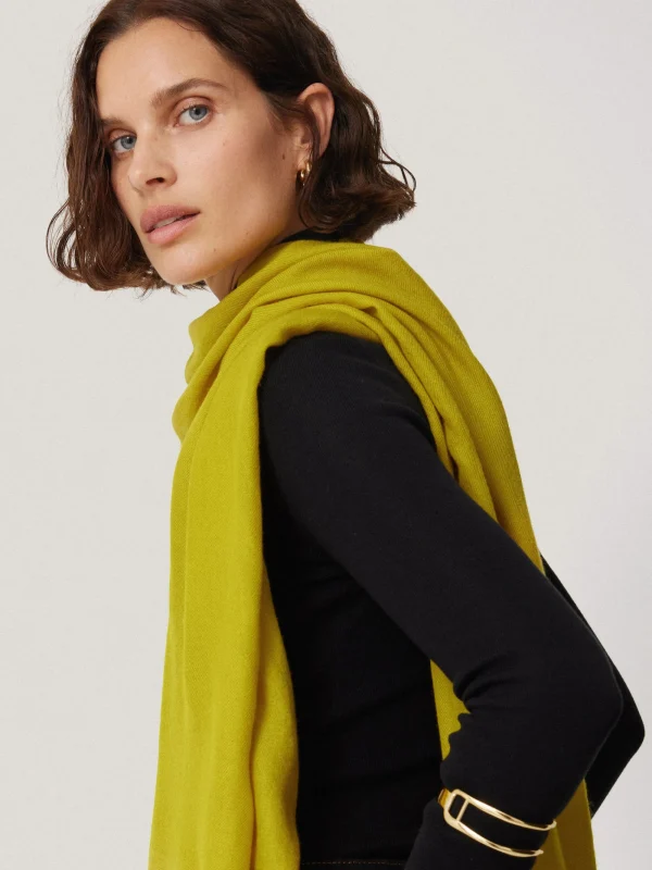 Jigsaw Wool Silk Pashmina