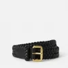 Jigsaw Woven Leather Belt