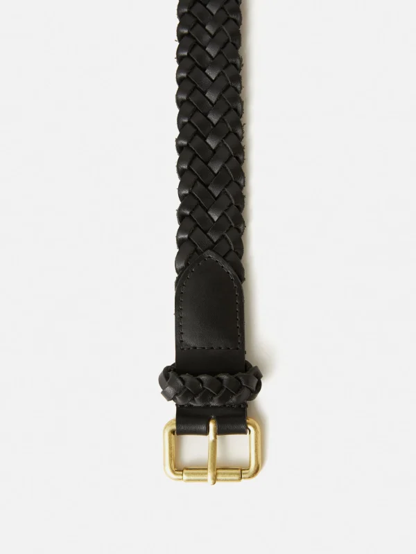 Jigsaw Woven Leather Belt